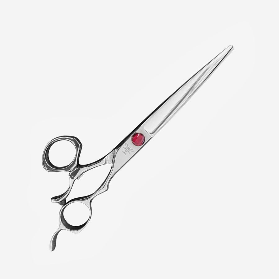 Sukotto Scissors Ruby Red Swivel 7-inches Shear